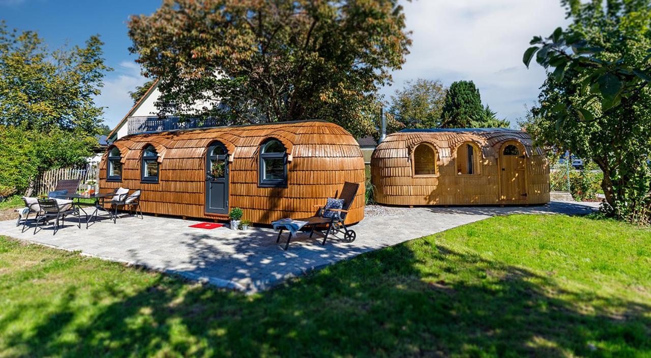 Auszeitgarten - Urlaub Im Tinyhaus Im Herzen Von Oberschwaben Аулендорф Экстерьер фото