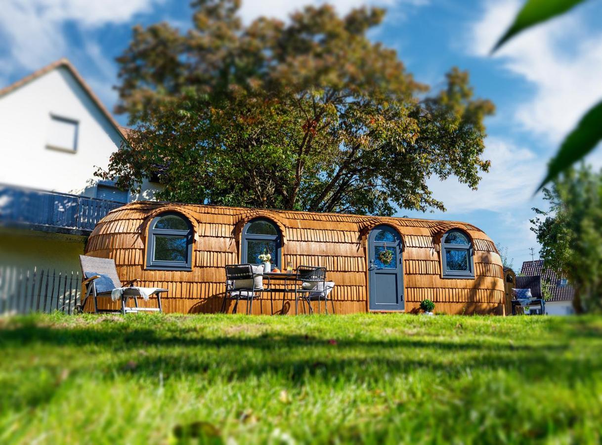 Auszeitgarten - Urlaub Im Tinyhaus Im Herzen Von Oberschwaben Аулендорф Экстерьер фото