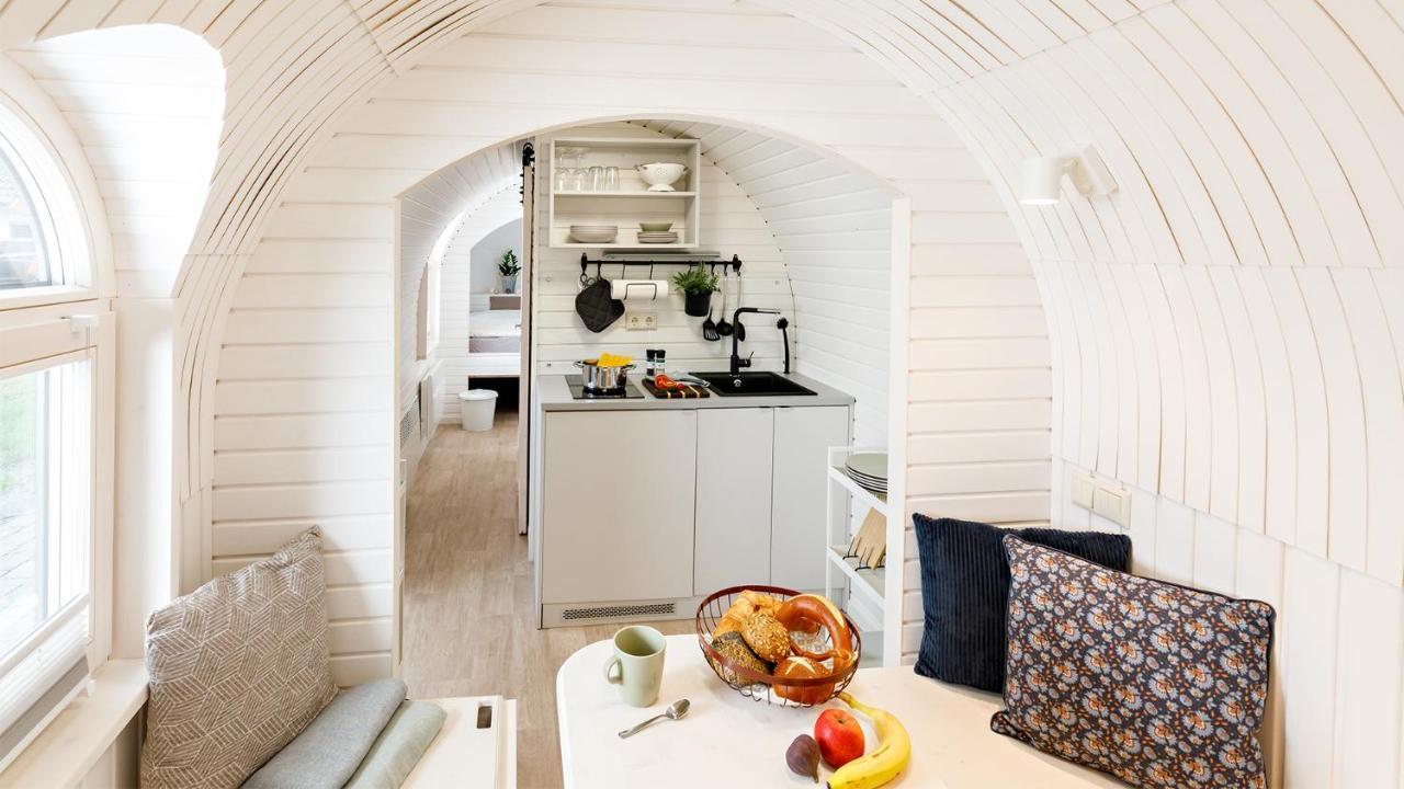 Auszeitgarten - Urlaub Im Tinyhaus Im Herzen Von Oberschwaben Аулендорф Экстерьер фото